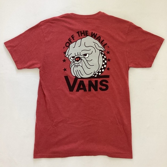 Men’s Vans red graphic tee - Picture 1 of 6
